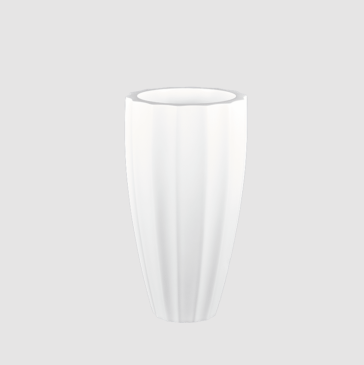 San Jose Fluted Planter