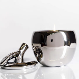 La Pomme Candle (Silver)