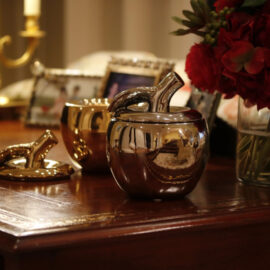 La Pomme Candle (Silver)